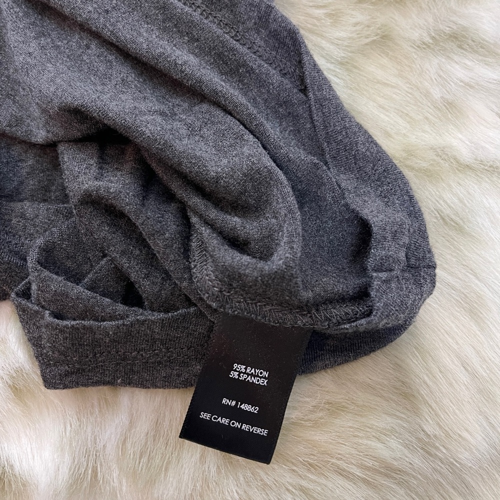 Torrid Gray Pajama Romper with Scoop Neckline - Picture 5 of 6